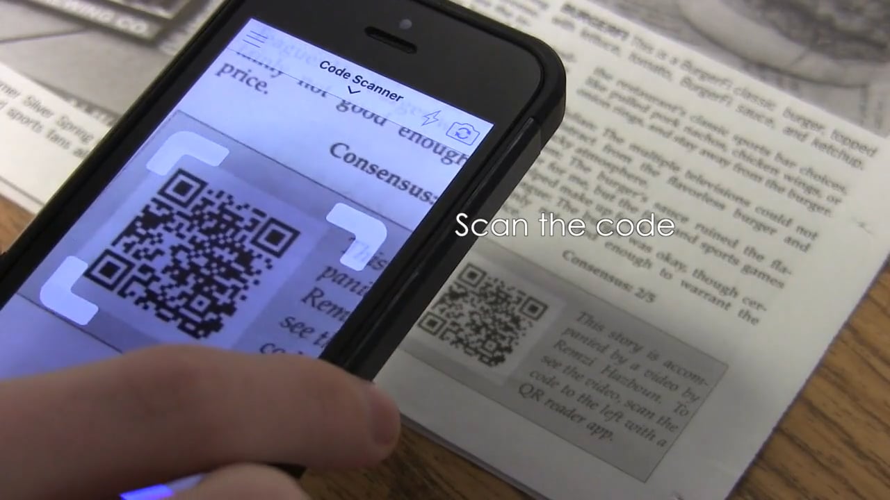 QR Codes in Silver Chips Print! | Blair Network Communications